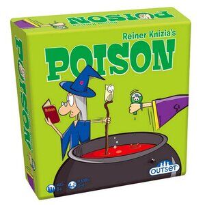 3/55❤️new sealed Reiner Knizia's POISON card game👑🛡️Ages 8+ 👑🛡️Outset Media